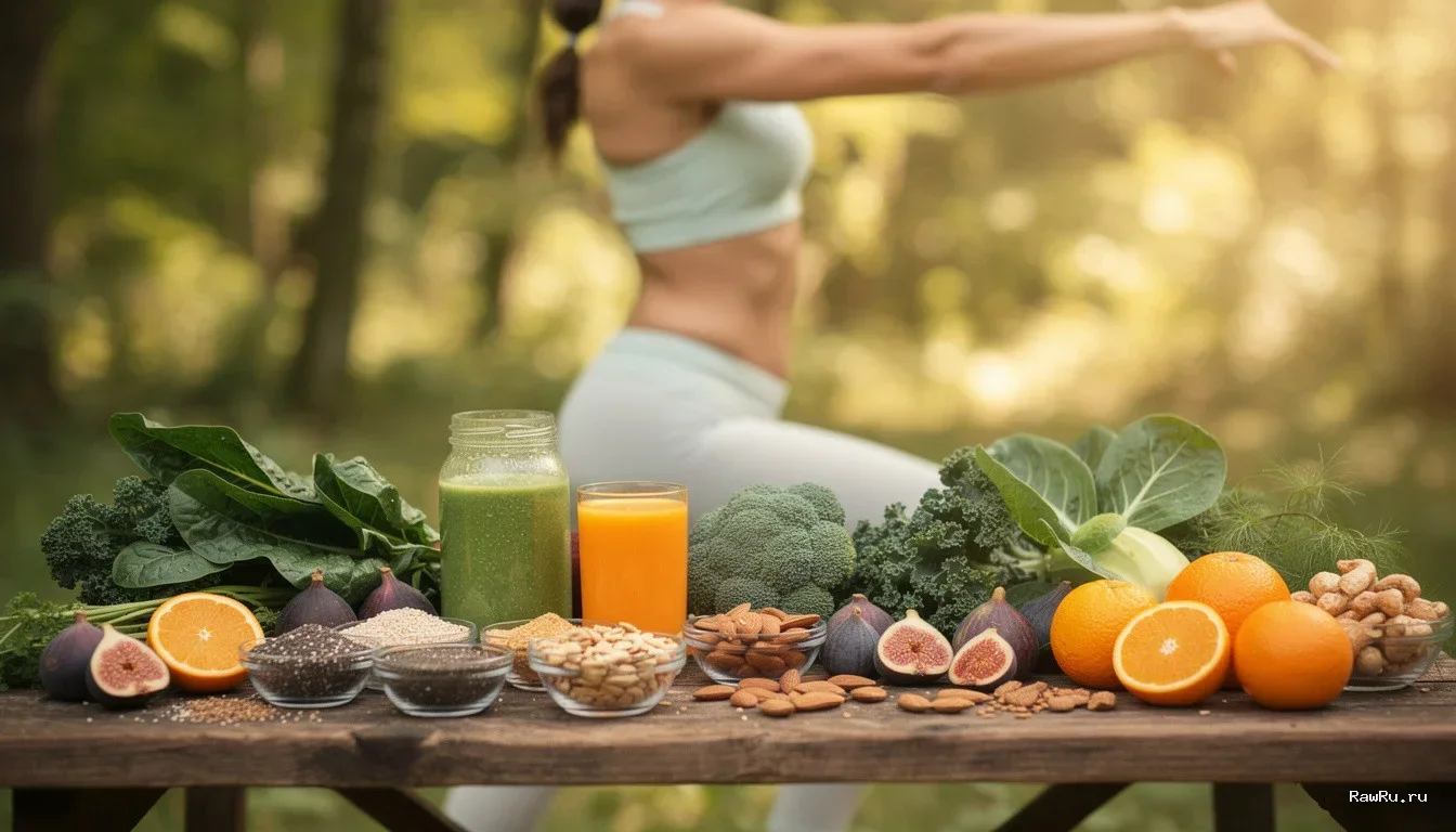 Здоровье суставов и костей на сыроедении: где брать кальций без молока?