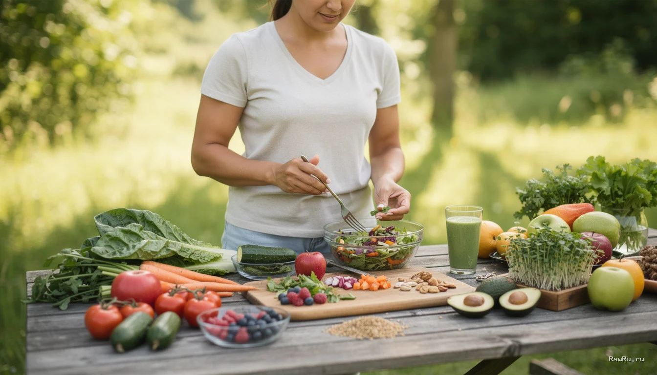 Микробиом и сыроедение: как живое питание меняет вашу микрофлору