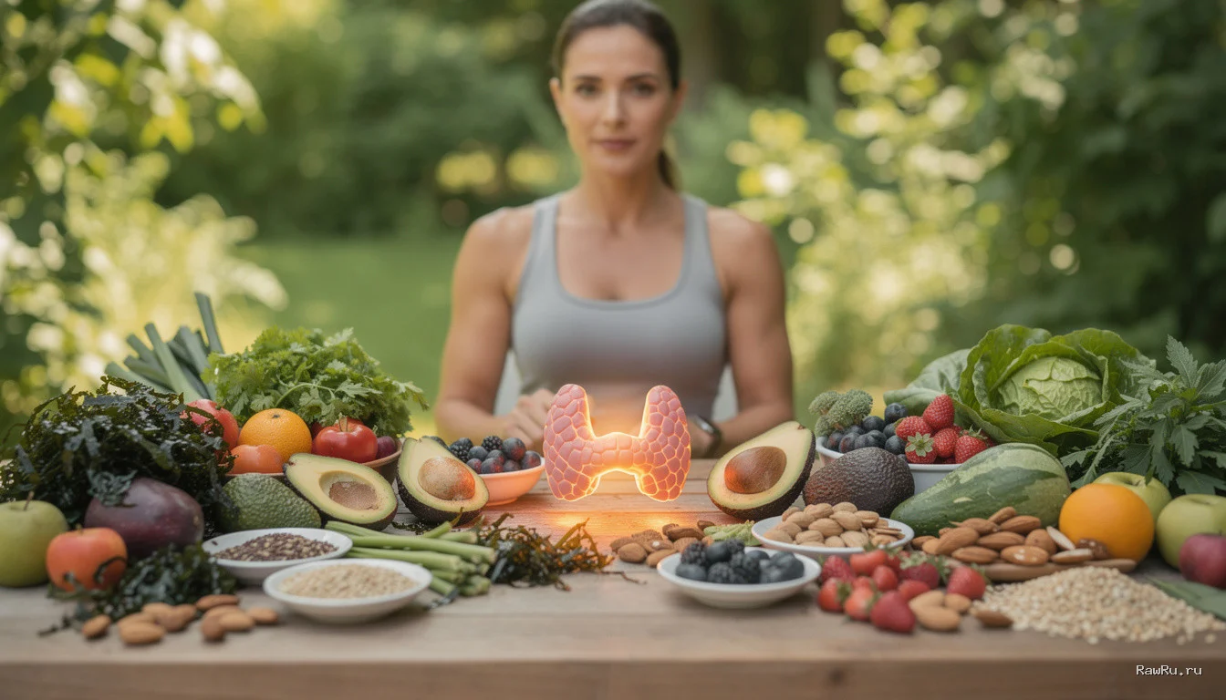 Йод и селен на сыроедении: как спасти щитовидку и вернуть энергию