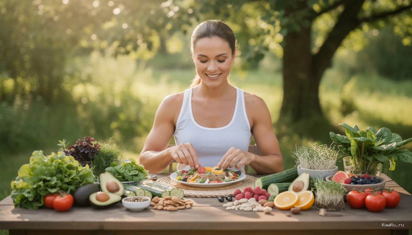 Сыроедение и аутофагия: как запустить обновление клеток без голодания