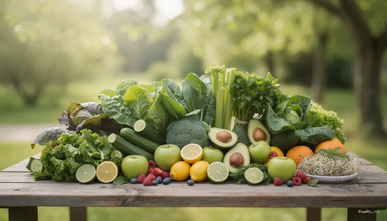 Кислотно-щелочной баланс: научное обоснование ощелачивания сырой едой