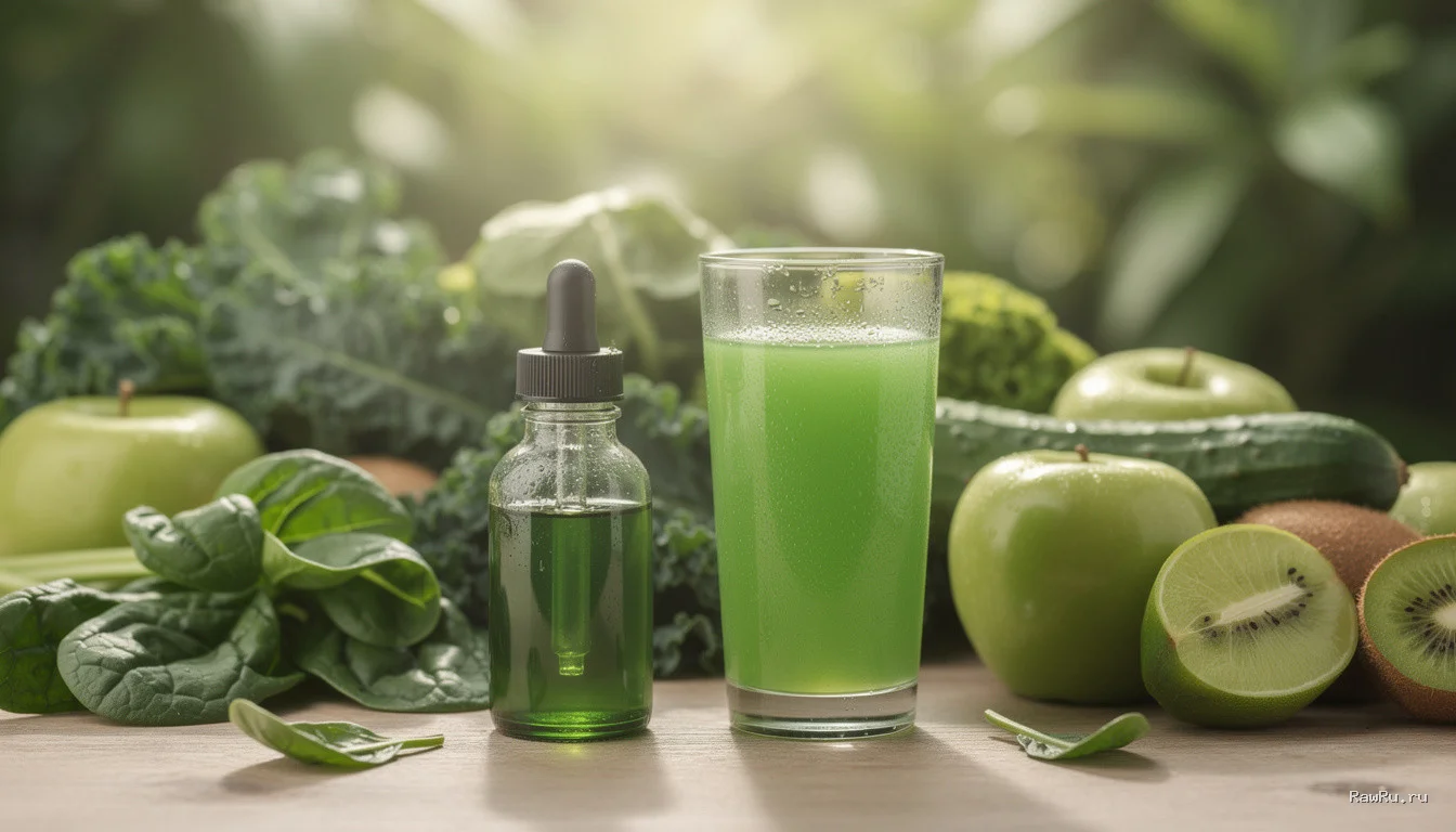 Хлорофилл — жидкая солнечная энергия: химия сходства с гемоглобином