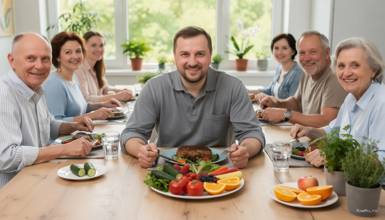 Сыроед в семье мясоедов: как сохранить мир и не сорваться за год