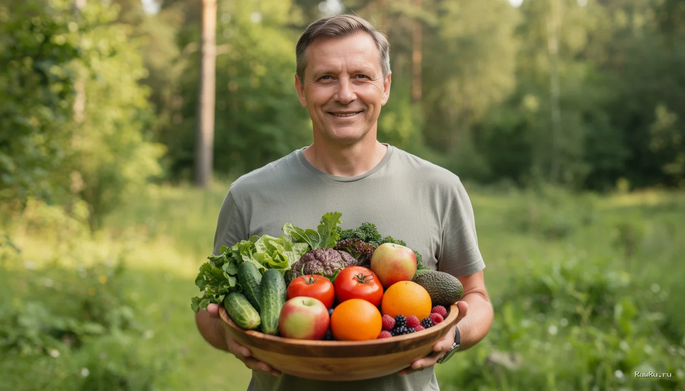 Излечение хронической усталости через живое питание: Личный опыт за год