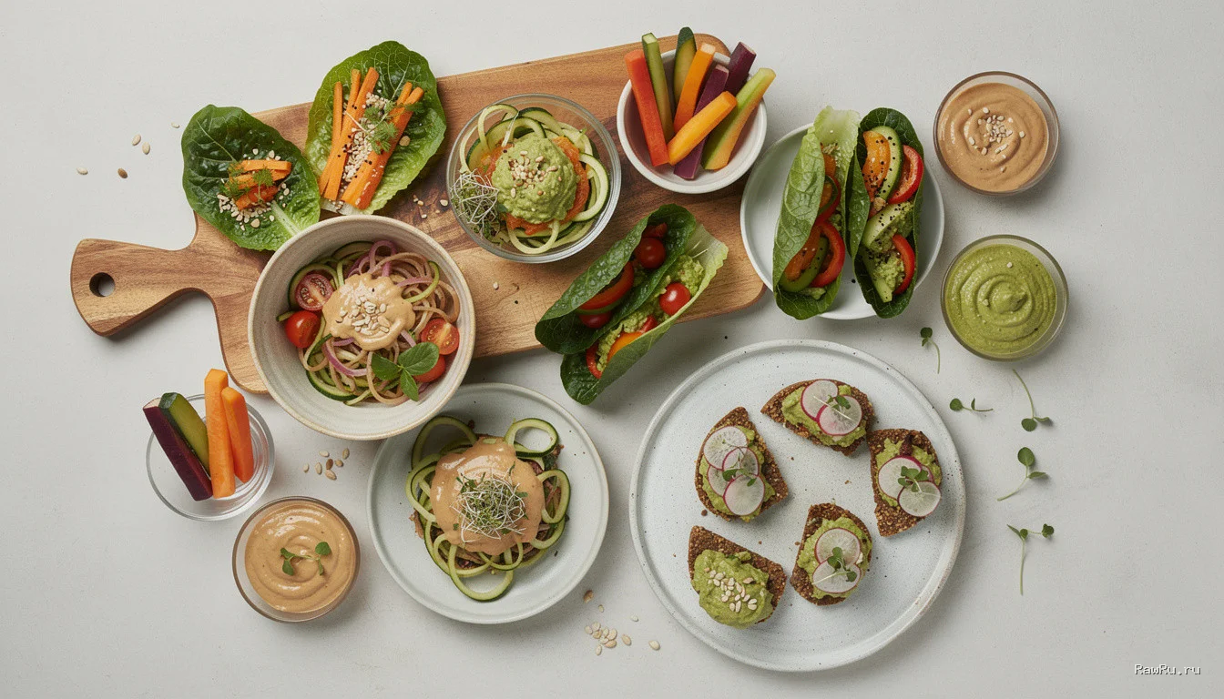 Сыроедный фастфуд: 15-минутные рецепты для самых занятых