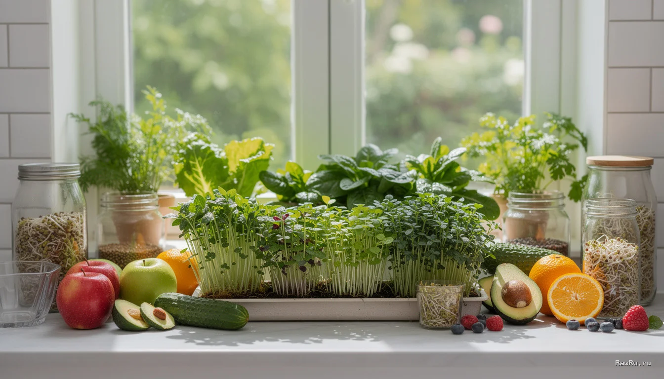 Микрозелень: почему это суперфуд №1 и как вырастить аптеку на подоконнике