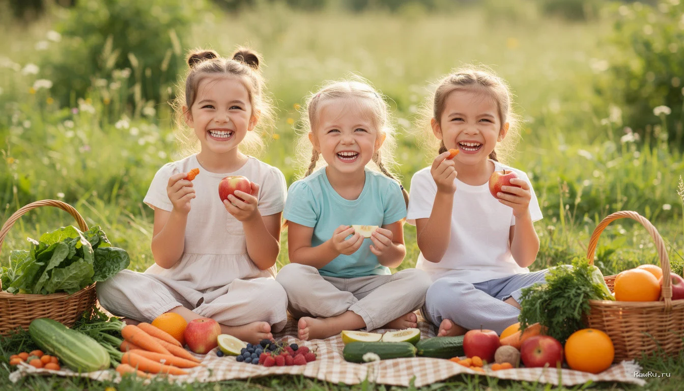 Здоровые зубы без стоматологов: как сыроедение формирует идеальную детскую улыбку