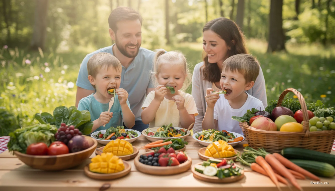 Где брать витамины? Полный гид по нутриентам для детей-сыроедов