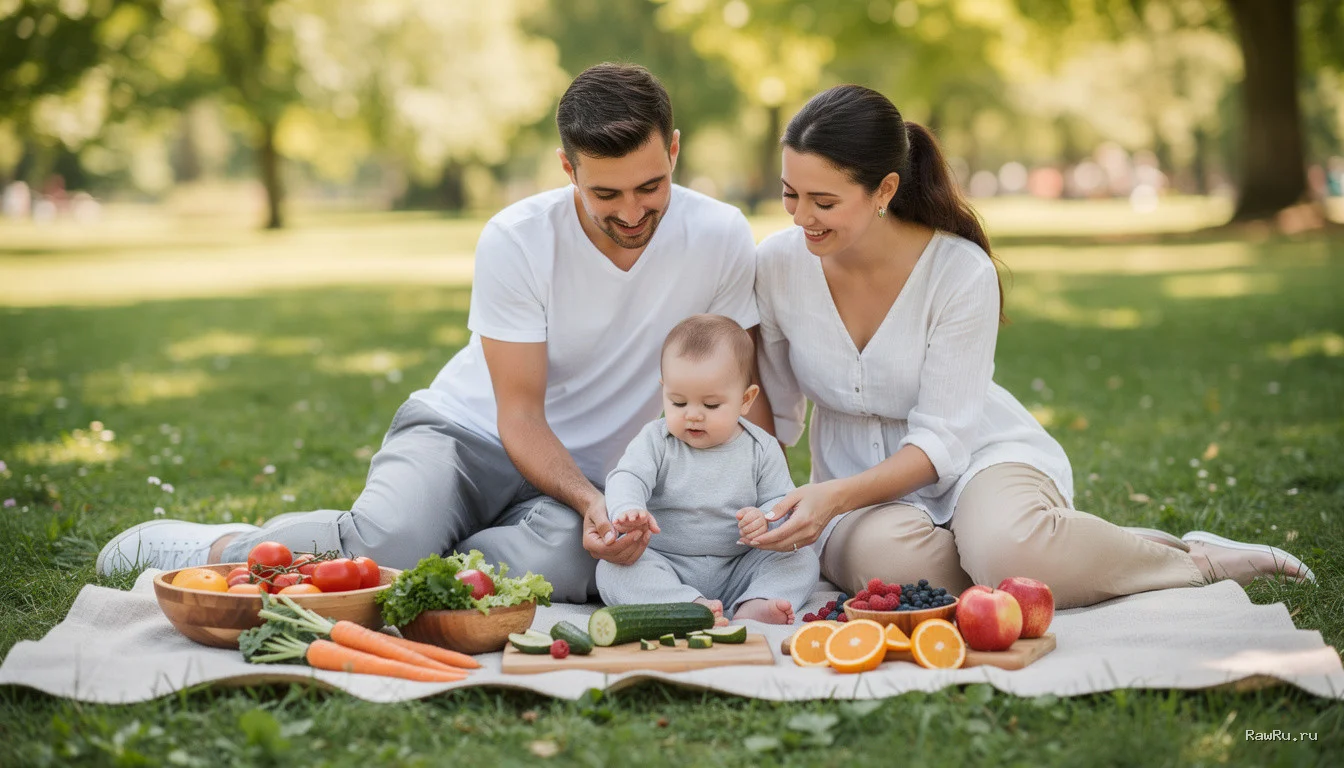 Ошибки родителей-сыроедов: как не навредить здоровью малыша и обеспечить рост