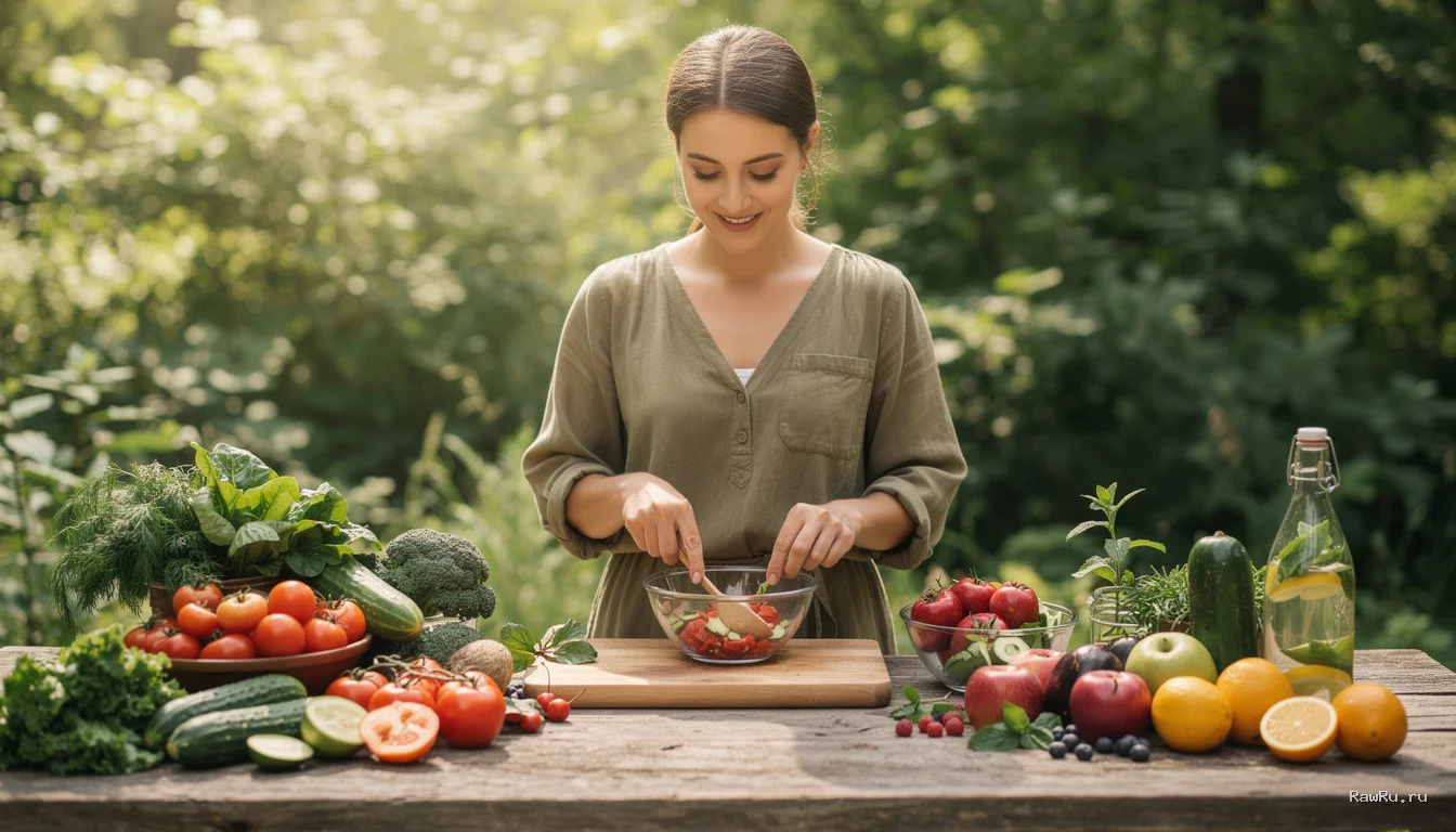 Сыроедение как форма самопознания: путь к осознанной жизни и глубокой трансформации