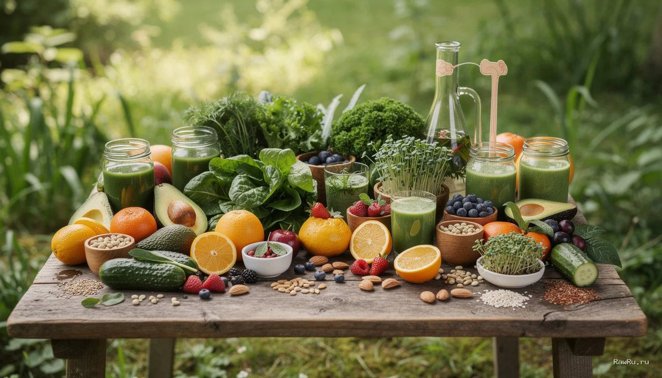 Сыроедение и гормоны: как живое питание настраивает эндокринную систему