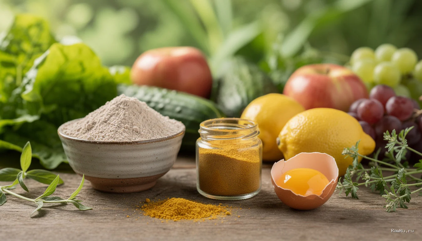 «Съедобный» шампунь: Ржаная мука, горчица и желток — лучшие друзья сыроеда