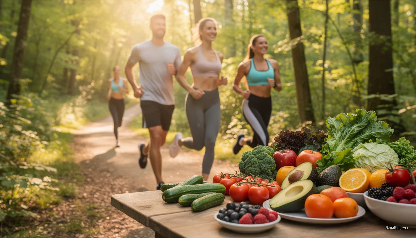 Сыроедение и спорт: энергия, выносливость и секреты набора массы