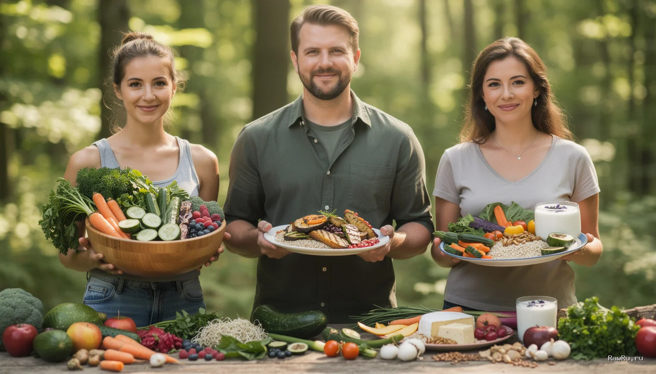 Сыроед, веган или вегетарианец: в чем реальная разница и как выбрать свой путь?