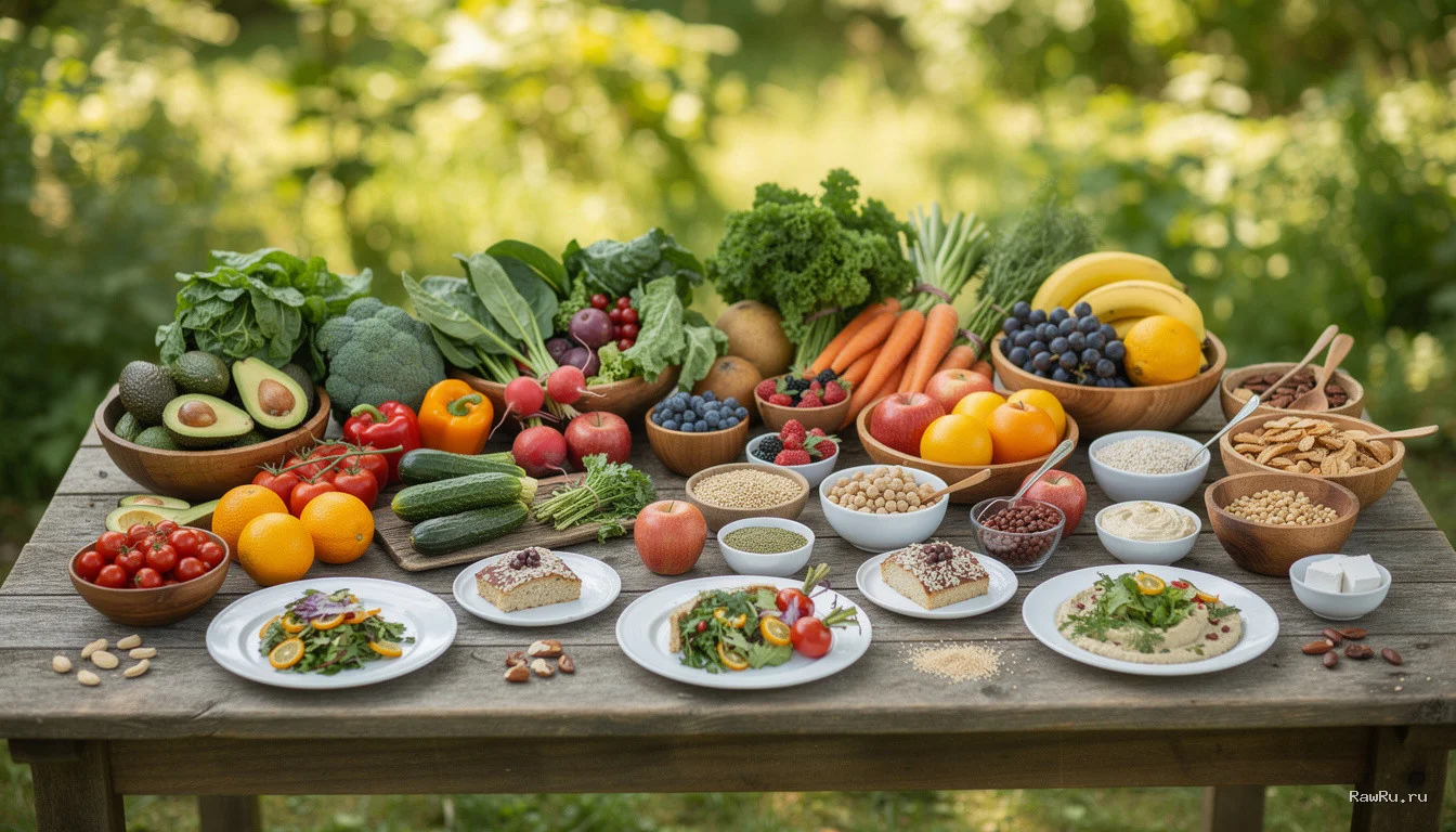 Что едят веганы: полный гид по рациону, список продуктов и меню