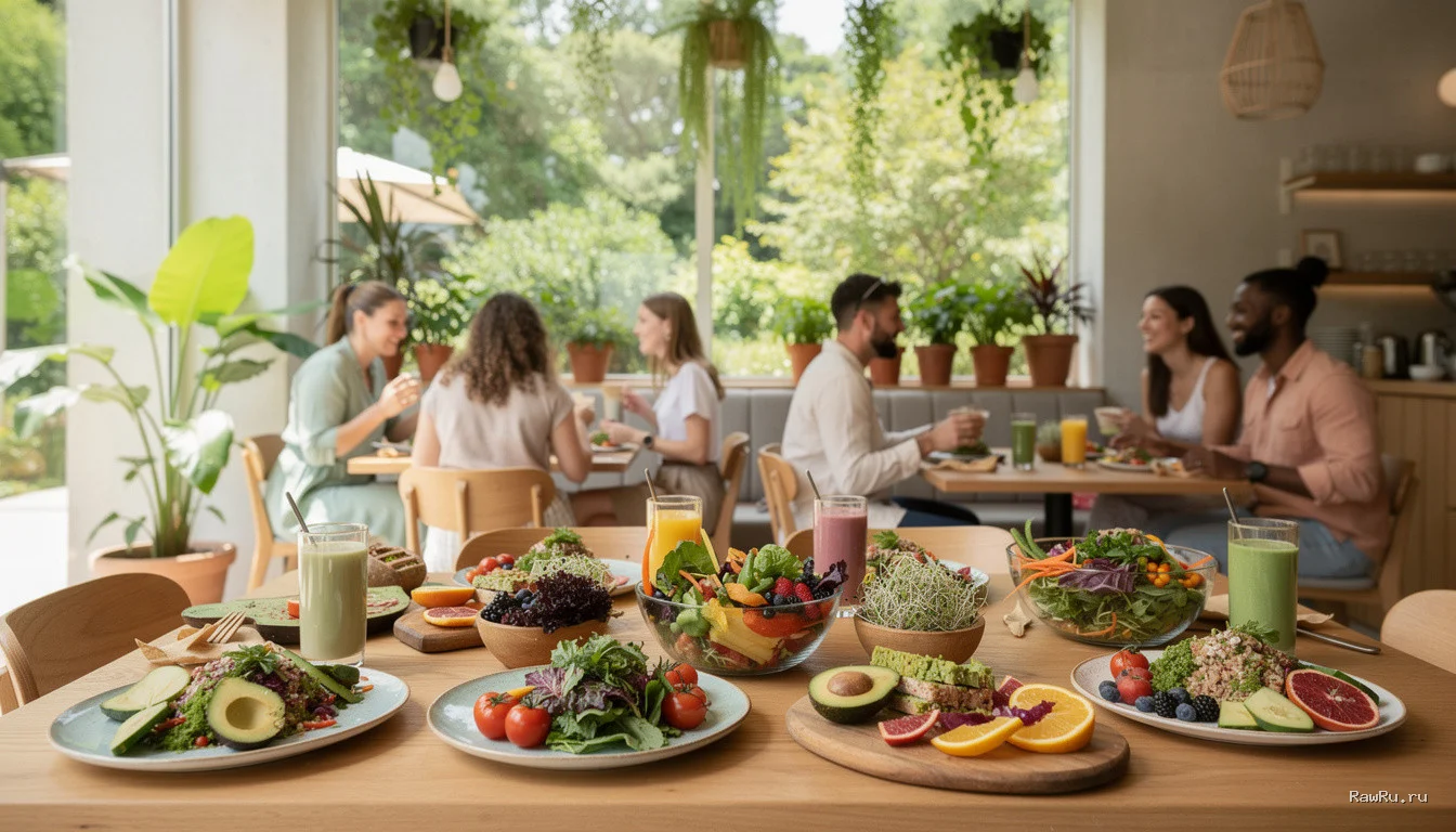 Веган кафе и рестораны: полный гид по выживанию для сыроеда и вегана