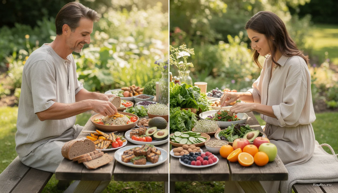 Веган и сыроед: в чем разница и как совместить живое питание с веганством