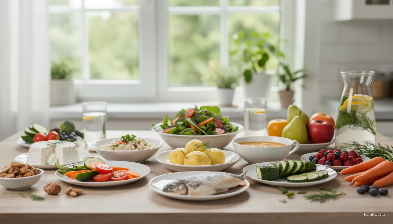 Диета №5 (Стол 5): подробное меню и путь к сыроедению без вреда для здоровья