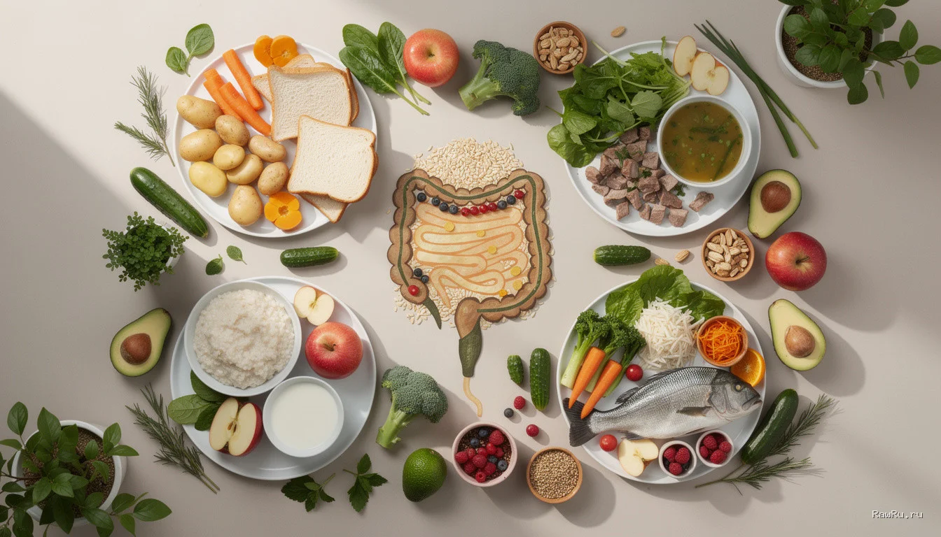 Лечебные столы №1, 2, 3, 4 и живое питание: гид по восстановлению ЖКТ для сыроеда
