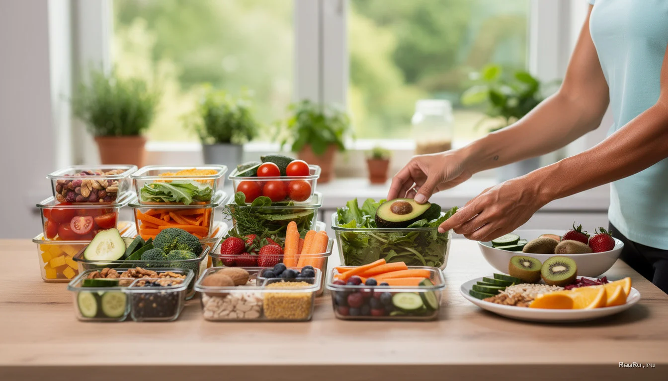 Диета на неделю: меню, планирование рациона и ошибки новичков в сыроедении