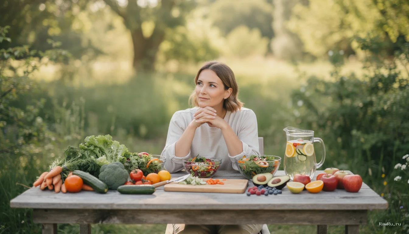 Чистка организма: мифы, реальные риски и безопасный детокс на сыроедении