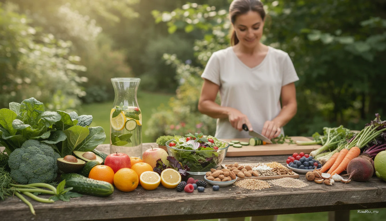 Поэтапная чистка организма: пошаговый гид для перехода на живое питание