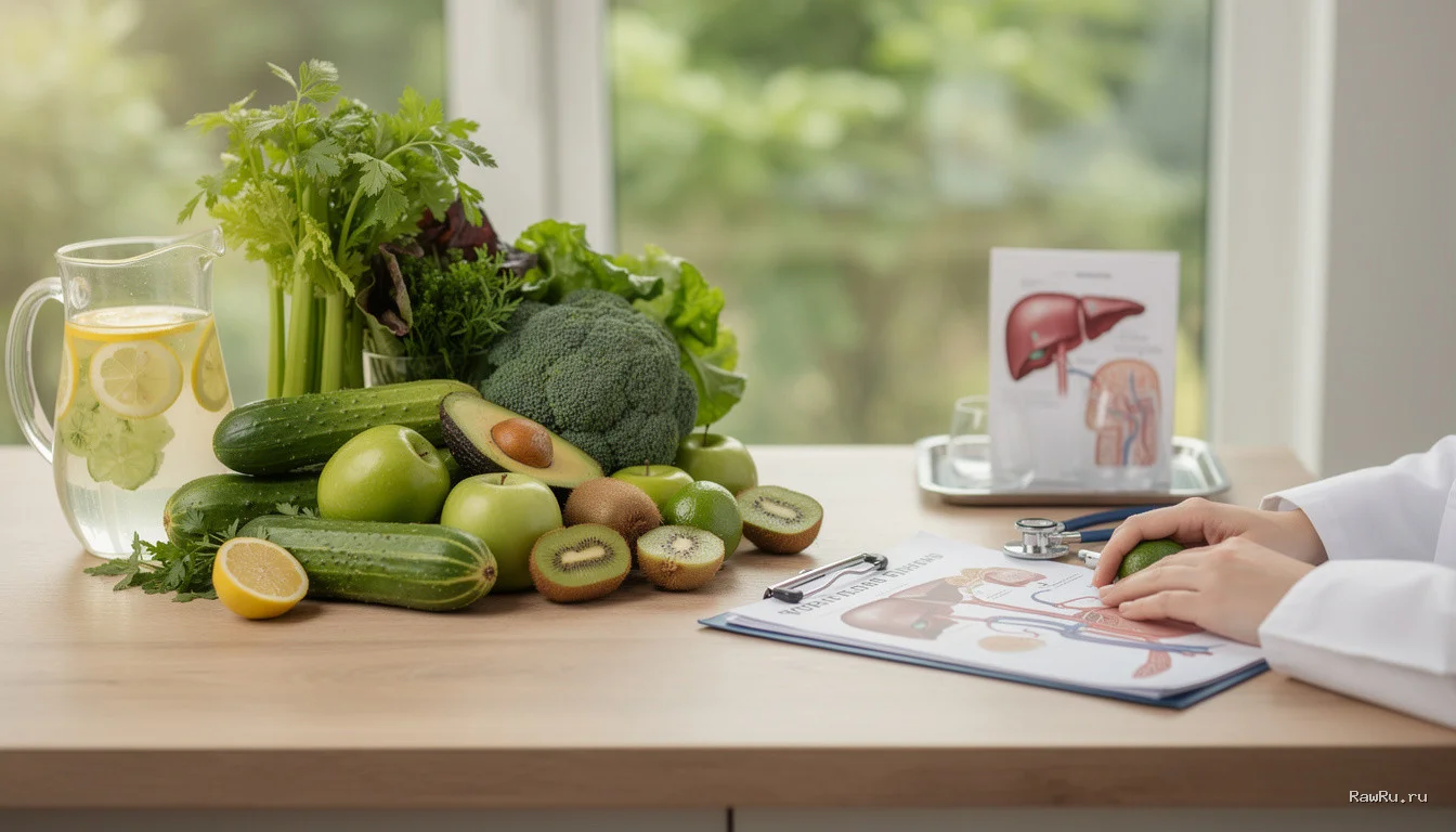 Чистка печени и сосудов: мифы, риски и научный подход в сыроедении