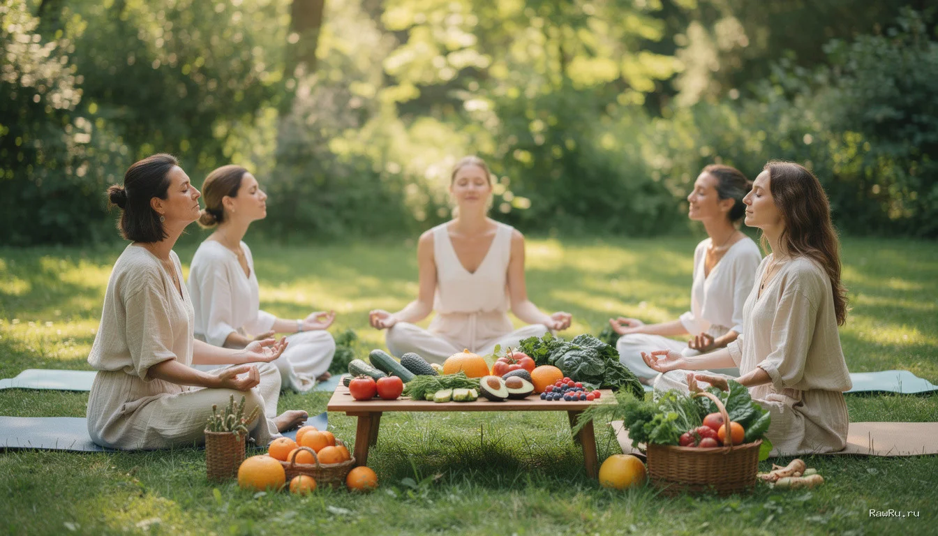 Духовная практика для женщин-сыроедов: мягкая сила и внутренняя опора