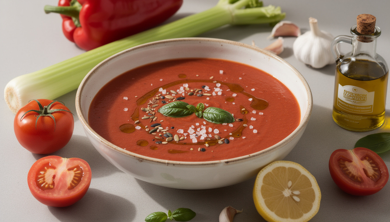 Сыроедческий томатный суп по-деревенски: рецепт живой кухни - сыроедческий рецепт