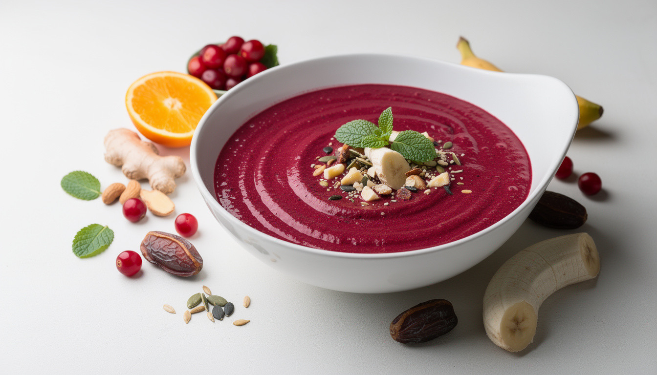 Рецепт сыроедческого супа из клюквы: живая энергия и детокс