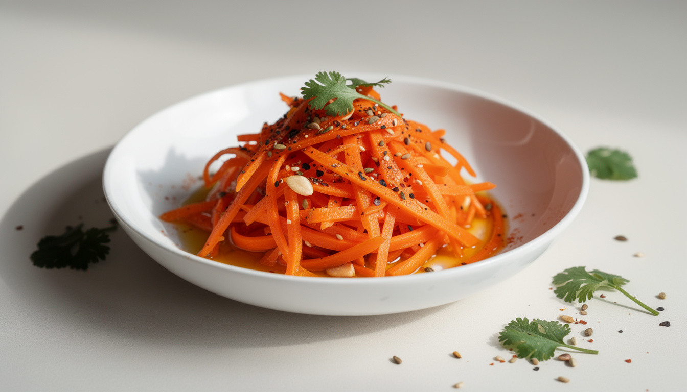 Сыроедческая морковь по-корейски: рецепт живой кухни с энзимами - сыроедческий рецепт