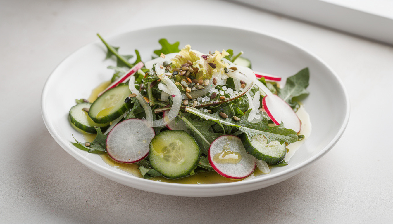 Детокс-салат из одуванчиков: рецепт живой кухни и сыроедения - сыроедческий рецепт