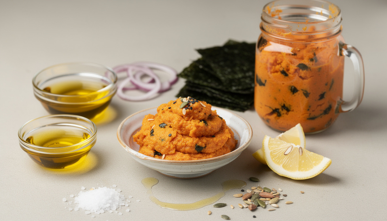 Сыроедческая икра из моркови и нори: рецепт живой кухни - сыроедческий рецепт