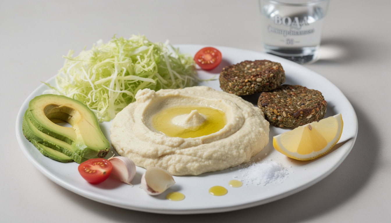 Сыроедческий Сыроедческое пюре из цветной капусты с котлетами из семян - сыроедческий рецепт