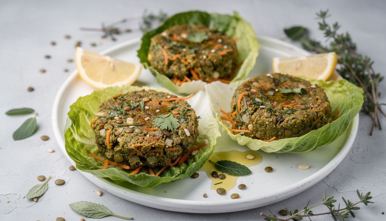 Сыроедческие бургеры из пророщенной чечевицы: рецепт живой кухни - сыроедческий рецепт