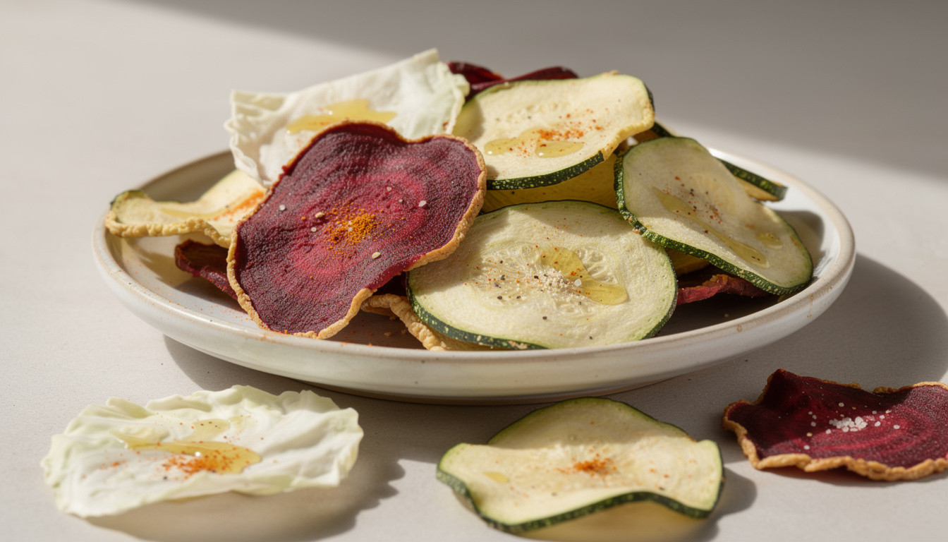 Сыроедческие овощные чипсы: живой рецепт из кейла, свеклы и цукини - сыроедческий рецепт