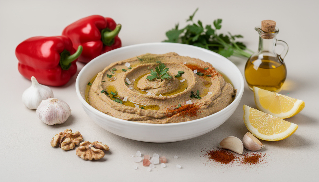 Сыроедческий паштет из перца и грецких орехов: живой рецепт - сыроедческий рецепт