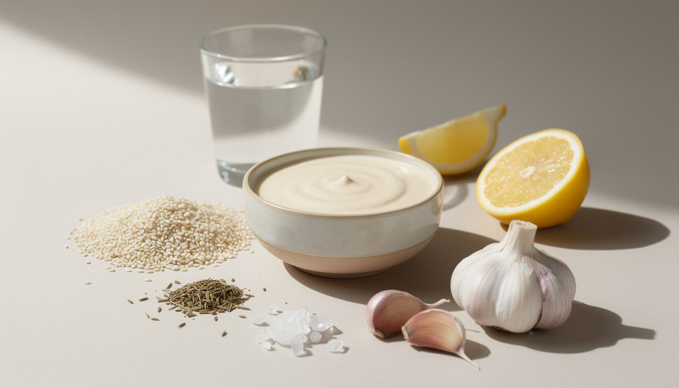 Сыроедческий кунжутный соус: живой тахини для детокса и здоровья - сыроедческий рецепт