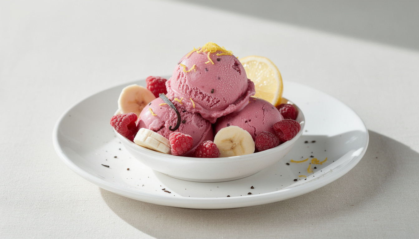 Сыроедческое ягодное мороженое из банана: рецепт живой кухни - сыроедческий рецепт