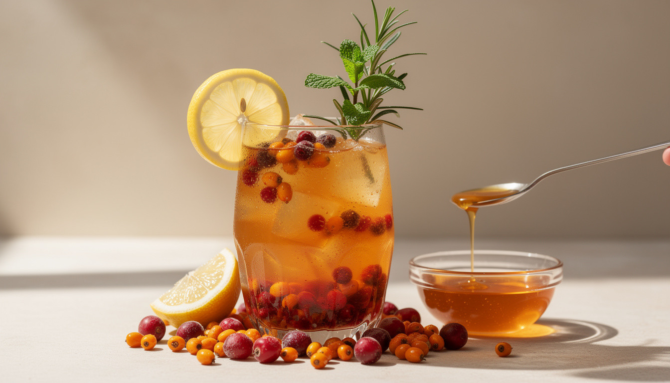 Сыроедческое ягодное «вино» из облепихи и клюквы: живой рецепт - сыроедческий рецепт