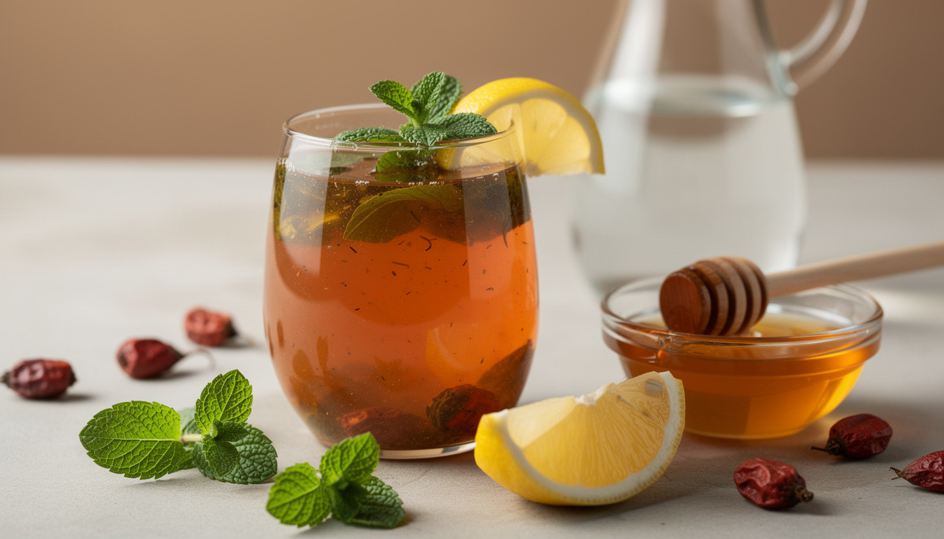 Сыроедческое травяное «вино» из шиповника и мяты: живой рецепт - сыроедческий рецепт