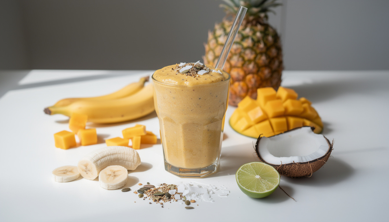 Сыроедческий тропический смузи: рецепт живой кухни с энзимами - сыроедческий рецепт