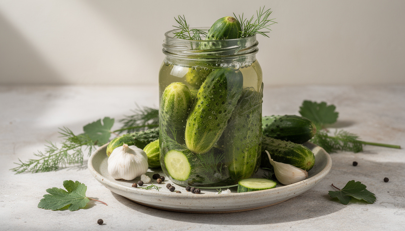 Ферментированные огурцы: рецепт живой кухни для сыроедов - сыроедческий рецепт