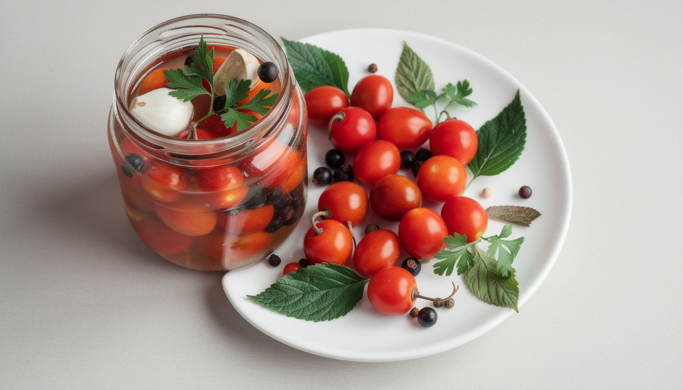 Ферментированные помидоры черри: рецепт живой кухни - сыроедческий рецепт