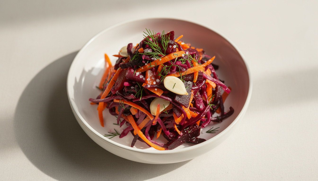 Ферментированная смесь овощей: живой рецепт сыроедческой кухни - сыроедческий рецепт