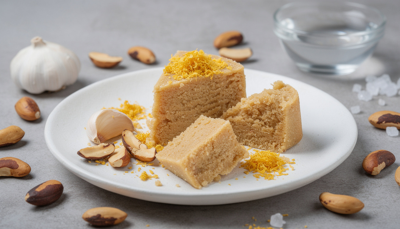 Рецепт сыроедческого пармезана из бразильского ореха: живая кухня - сыроедческий рецепт