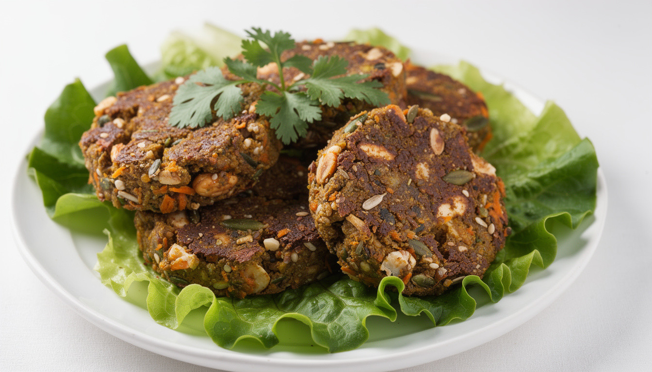 Сыроедческие котлеты Энергия Шамана: рецепт живой кухни